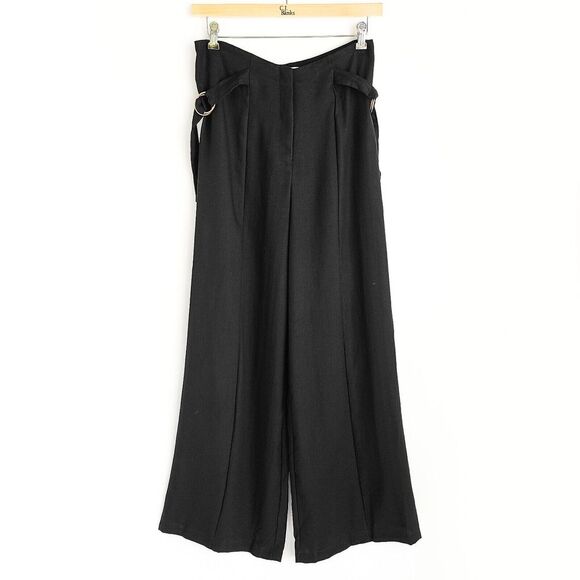 bishop + young Pants - Bishop + Young D-Ring Wide Leg Pants Womens S Black Brand New w/ Tag